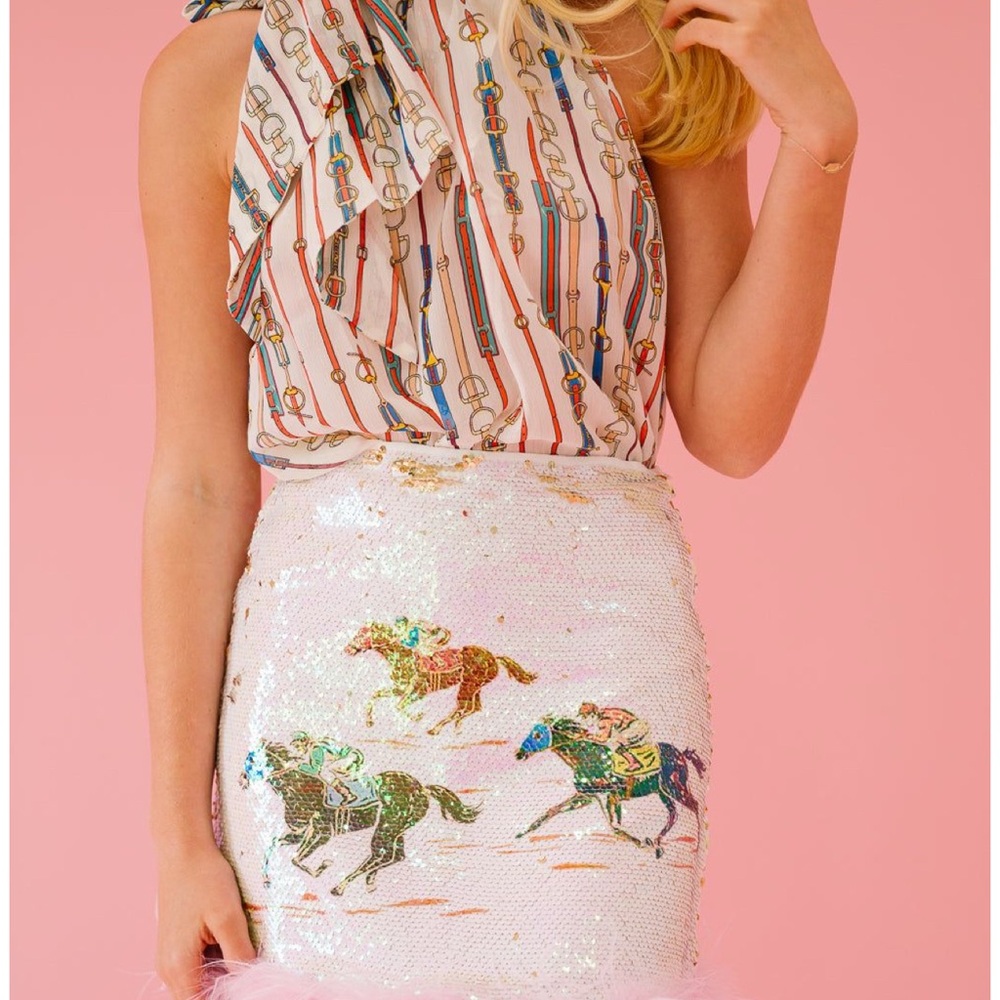 Judith March - Here For the mint Juleps Blouse